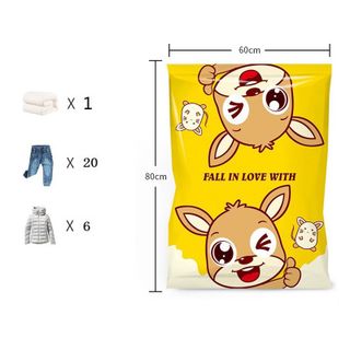 Túi Hút Chân Không THỎ Bảo Quản Đựng Chăn Màn, Ga, Gối, Quần Áo, Gọn Gàng, Chống Nấm Mốc Adu79