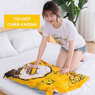[FREESHIP ] Túi Hút Chân Không - Máy Hút Chân Không Đựng Quần Áo, Chăn Màn Mền, Gọn Gàng, Chống Mốc - Hình Vịt TANGDAO