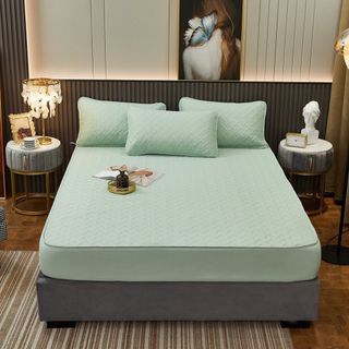 [ FREESHIP ] Ga CHỐNG THẤM Bo Chun Trần Cotton Mẫu Mới, Êm Dịu, Thoáng Mát - (Bé tè lau là sạch)