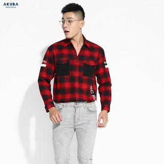 ÁO SƠ MI TAY DÀI AKUBA 02AW060
