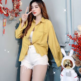 Chuyên sỉ áo sơ mi 2 túi nắp hot hit hàng qc Xưởng may YoYo