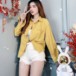 Chuyên sỉ áo sơ mi 2 túi nắp hot hit hàng qc Xưởng may YoYo