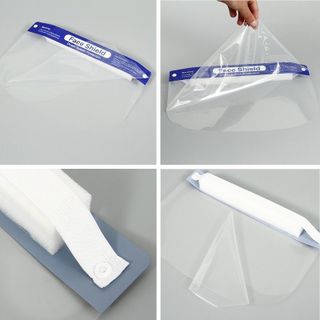 TẤM CHẮN FACE SHIELD, Tấm Che Mặt Phòng Dịch, Kính Chống Giọt Bắn Y Tế Face Shield Bảo Vệ Cả Gia Đình Bạn