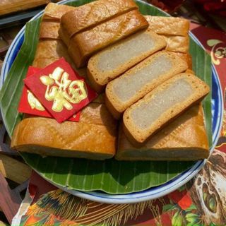 Bánh xà lam dừa nướng