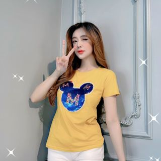 Áo thun thái chuyên sỉ form dưới 65kg gấu kim sa Xưởng may YoYo chuyên sỉ áo thun thái