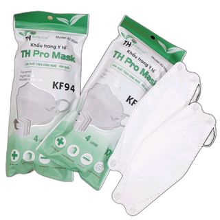 [THÙNG] KHẨU TRANG KHÁNG KHUẨN KF94 CHỐNG BỤI MỊN - 30 TÚI/THÙNG - TH PRO MASK