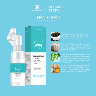 Sữa rửa mặt trắng da giảm mụn se khít lỗ chân lông sạch sâu mịn màng sữa rửa mặt trứng crd cosmetic