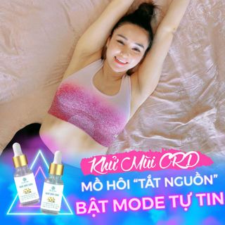 Serum khử mùi hôi nách tay chân bẹn khử mùi cơ thể,làm trắng da hiệu quả ngay từ lần đầu CRD