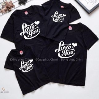 Áo Thun Gia Đình Nhiều Mẫu