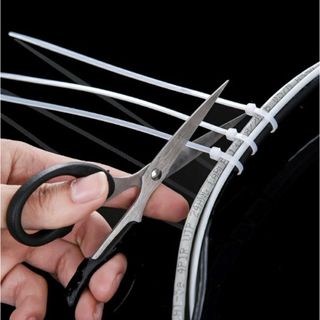 Dây Rút Nhựa Giúp Cột Chắc Lưới Làm Chuồng Chó Mèo, Chuồng Thú Cưng, Tủ Kệ, 70-80 sợi - 10cm