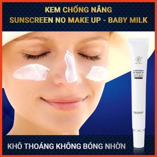 [Mới] Kem Chống Nắng Trong Veo Sunscreen No Make Up Baby Milk 30g - Hàng Hiệu Vũ Phạm giá sỉ