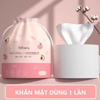 Khăn mặt dùng 1 lần Animerry, khăn mặt khô, giấy đa năng tiện lợi, dễ sử dụng giá sỉ