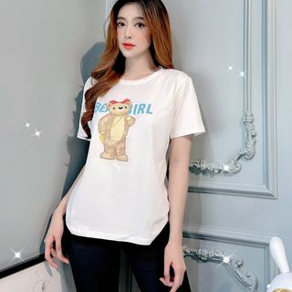 Chuyên sỉ đồ bộ thun thái form dưới 65kg beargirl Xưởng may YoYo chuyên sỉ áo thun thái