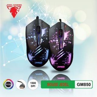 Chuột Chơi Game Máy Tính Có Dây GM850 Led 7 Màu Tự Động Đổi Màu giá sỉ