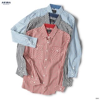ÁO SƠ MI TAY DÀI AKUBA B391