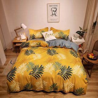 Bộ Chăn Ga Gối Cotton Korea Mát Mềm Mịn Cho Homestay, Khách Sạn, Căn Hộ Dịch Vụ, Đủ Kích Thước Trải Nệm CHƯA GỒM CHĂN - KiMi Decor HCM