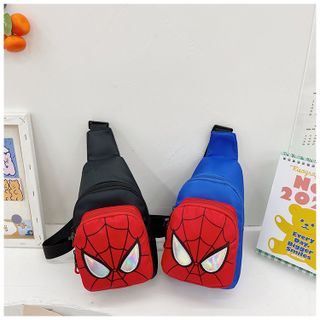 Túi đeo chéo trẻ em siêu nhân nhện giá sỉ