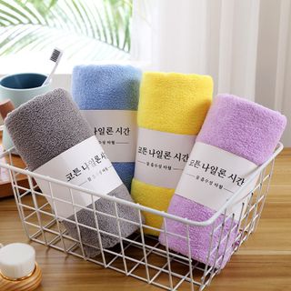 Khăn Tắm Lông Tuyết Loại To 1m4 x 70cm Xuất Hàn Siêu Thấm Hút Dày Dặn Mềm Mịn