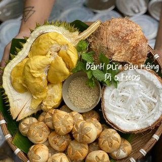 Bánh dừa nướng sầu riêng