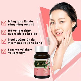 VIÊN UỐNG SÁNG DA ROSA - DÂN KHANG