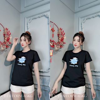 Chuyên sỉ Áo thun thái form dưới 65kg funnyday Xưởng may YoYo chuyên sỉ áo thun thái