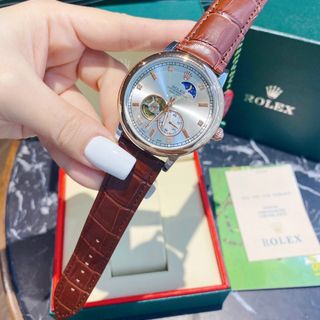 ĐỒNG HỒ RROLEX DA CƠ TRUNG CẤP NAM