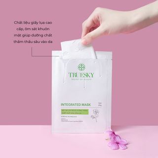 Mặt nạ giấy tích hợp tế bào gốc Truesky giúp làm sáng da, dưỡng ẩm và ngăn ngừa lão hoá