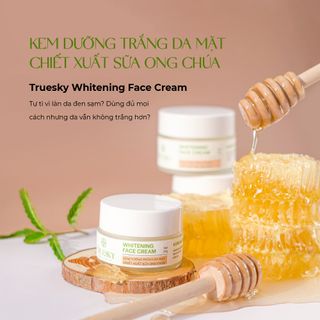 Kem dưỡng trắng da mặt chiết xuất sữa ong chúa Truesky Whitening Face Cream 20g
