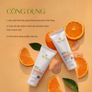 Gel tẩy tế bào chết Truesky chiết xuất cam 50g