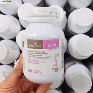 Viên uống DHA Bioisland bầu lọ 60 viên của Úc giá sỉ