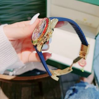 ĐỒNG HỒ RROLEX TRUNG CẤP ĐÁ MÀU