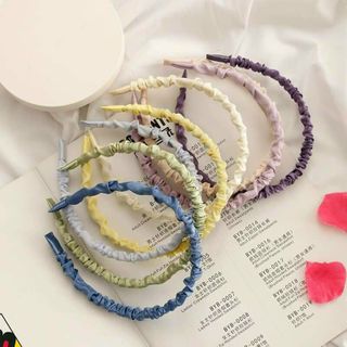 Bờm cài tóc vải nhún