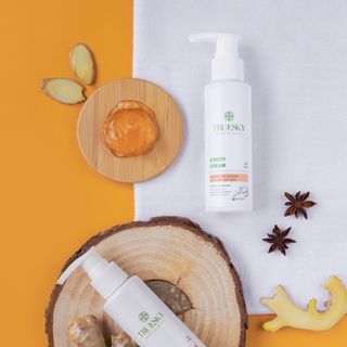 Kem tan mỡ bụng chiết xuất quế gừng an toàn và hiệu quả Truesky S Body Cream 100g