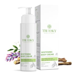Kem ủ trắng da toàn thân Truesky chiết xuất cam thảo 100ml