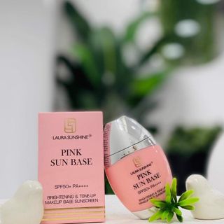 Kem Chống Nắng Trang Điểm Nâng Tone Da Laura Sunshine 50ml Pink Sun Base SPF50+ giá sỉ