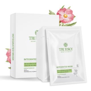 Hộp mặt nạ dưỡng da Truesky tích hợp tế bào gốc giúp dưỡng ẩm da, dưỡng trắng và ngăn ngừa lão hoá (10miếng)