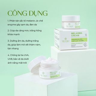 Kem trị nám da mặt Truesky chiết xuất tảo biển giúp làm mờ nám, tàn nhang, làm đều màu da