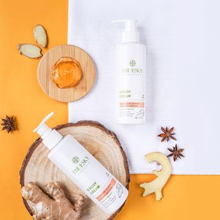 Kem tan mỡ bụng chiết xuất quế gừng an toàn và hiệu quả Truesky S Body Cream 200g