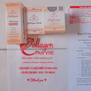 Kem collagen plus vit e
