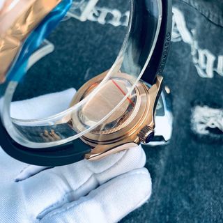 Role.x Yatch Master dây cao su mặt vàng - 780k