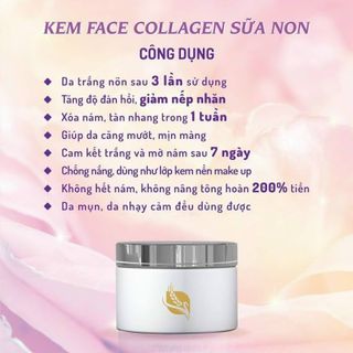 Kem face collagen sữa non femmiu