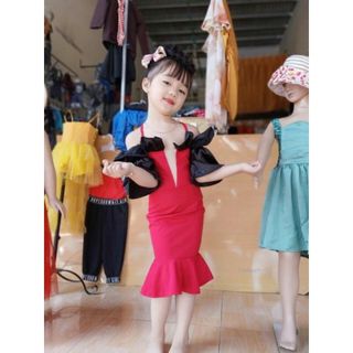Đầm đuôi cá bé gái