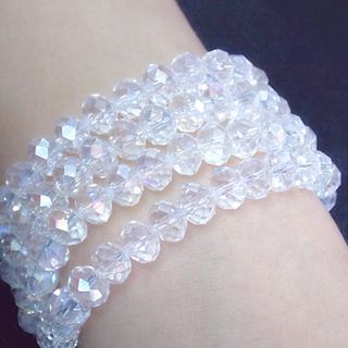 Vòng tay chuỗi đeo tay trắng