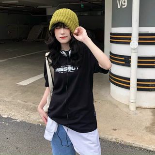 Áo unisex tay lỡ form rộng missout vải tici sợi ngoại chuẩn đẹp bao mát hàng bán shop
