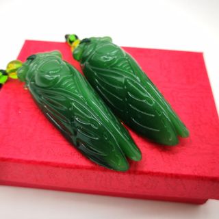 Dây chuyền xanh vòng cổ gồm dây và mặt