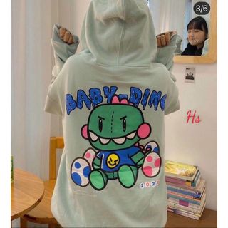 Áo hoodie 70kg baby dino