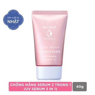 KEM CHỐNG NẮNG SERUM 3 TRONG 1 40G - SENKA