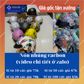 Mũ Bảo Hiểm Cacbon giá rẻ