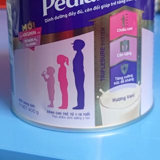 Pediasure hộp thiếc 400g ( bé 1-10 tuổi) giá sỉ