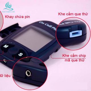 Máy đo đường ACON On Call Plus kèm 25 test thử TTC